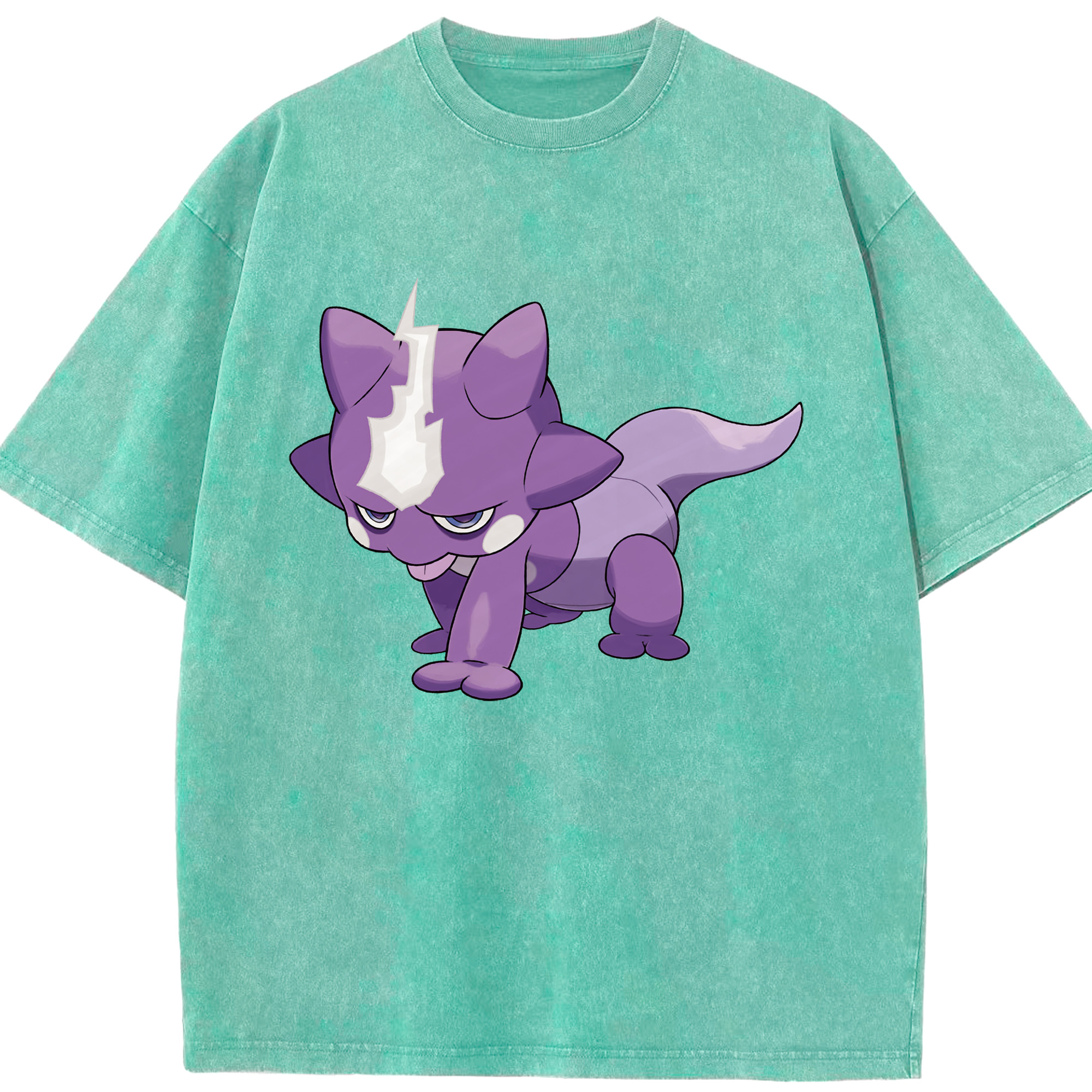 （画像用） ポケットモンスター Pokémon 綿100% ヴィンテージ風 半袖Tシャツ（フロントプリント）